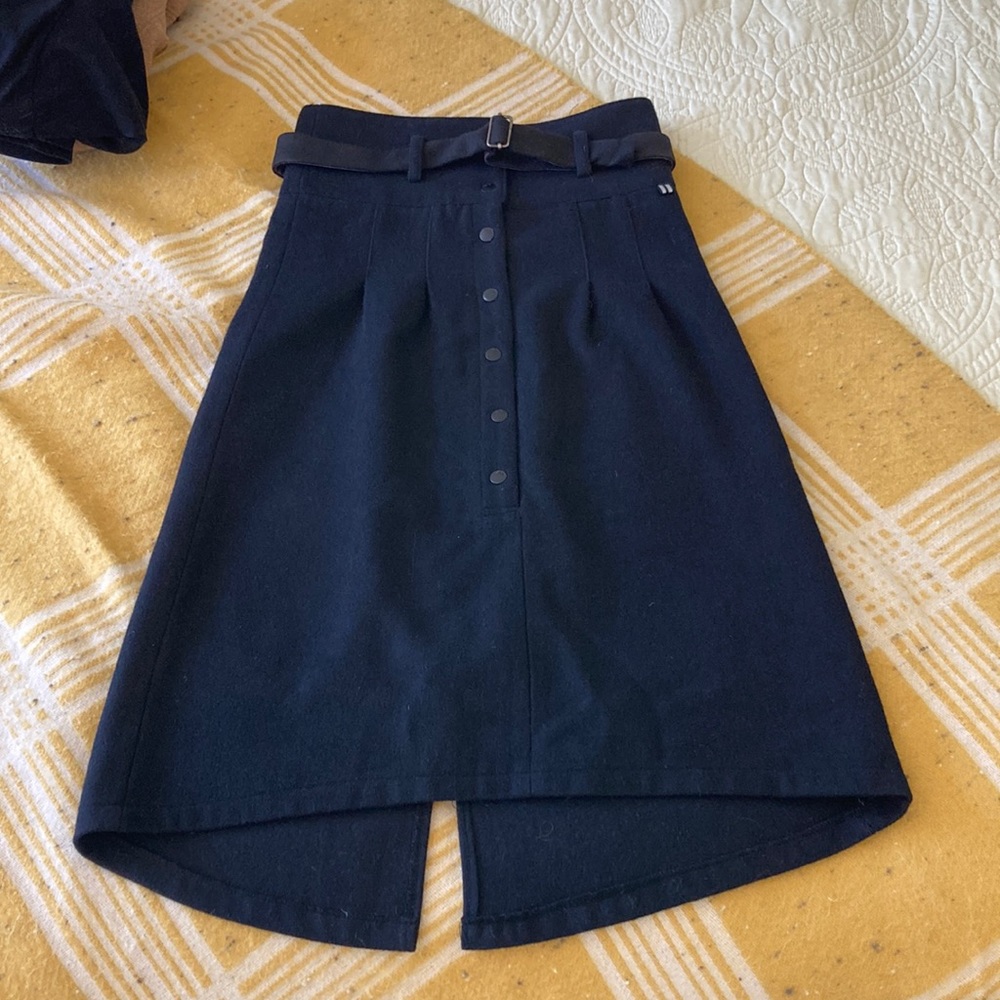 Skunk funk  Boutique from New York vintage high waisted 80% wool